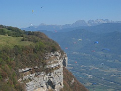 Parapentes au-dessus de St Hilaire 11
